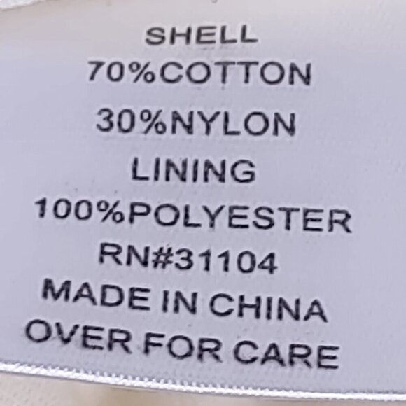 Madison, Cream, Ivory, Off White, Cotton Blend Lace, Lined Midi Dress Size L - Picture 11 of 12